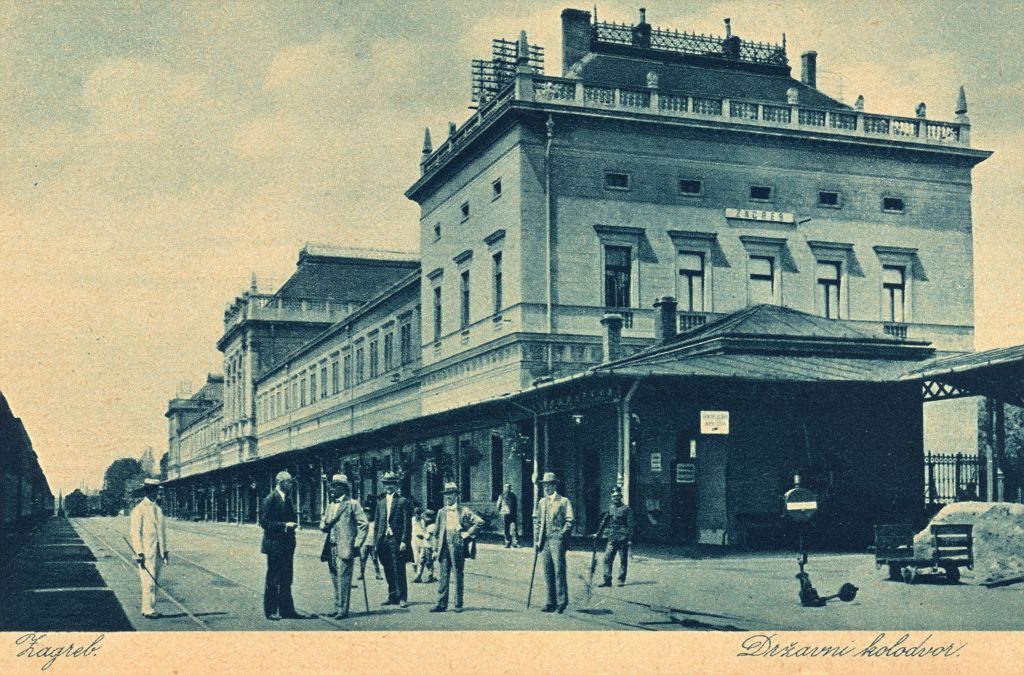 Glavni kolodvor oko 1915. godine